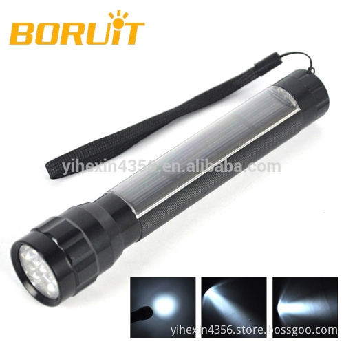 Aluminum Alloy 7-LED Solar flashlights